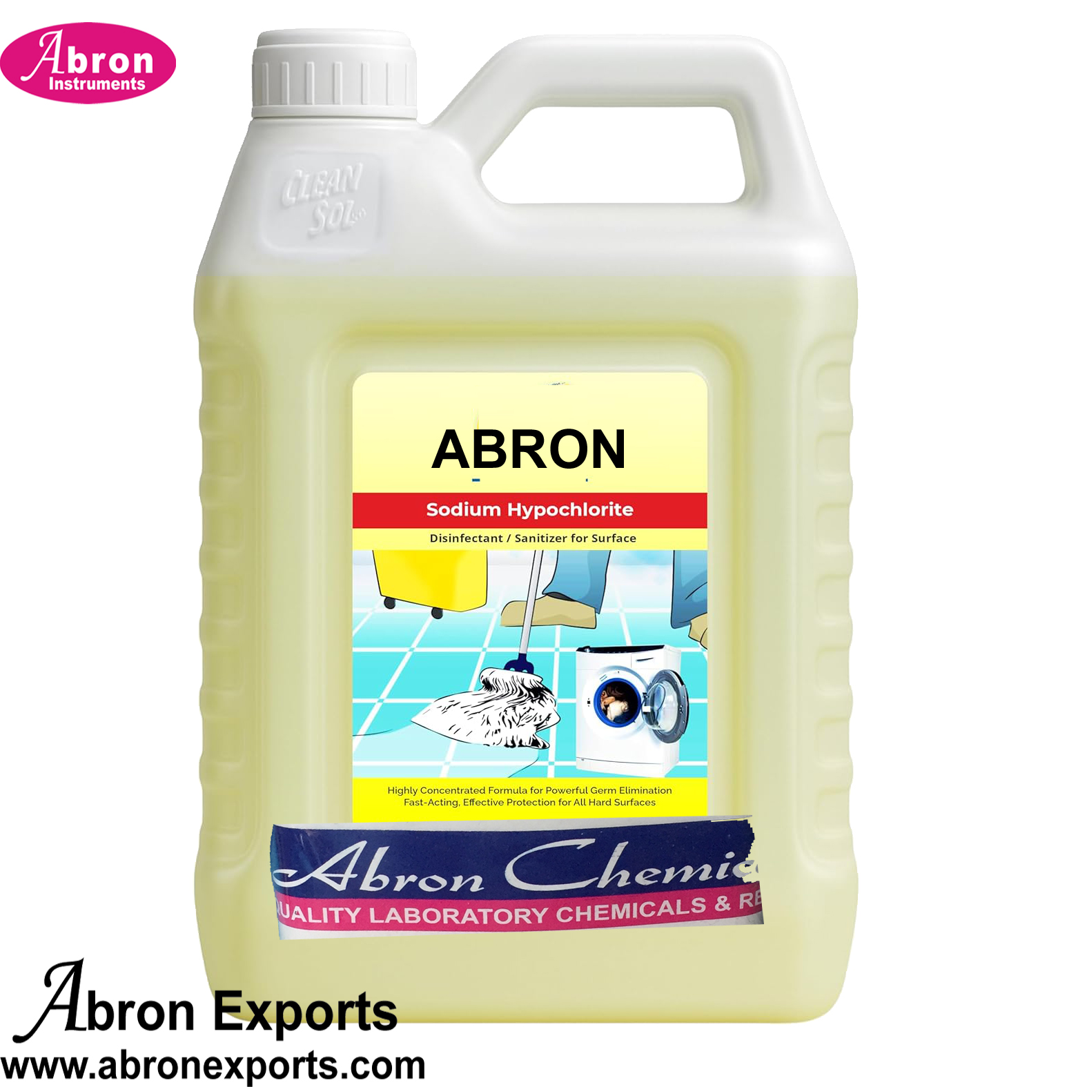 Lab Sodium Hypochlorite 5 percentage Toilet Water with Active Chlorine ...